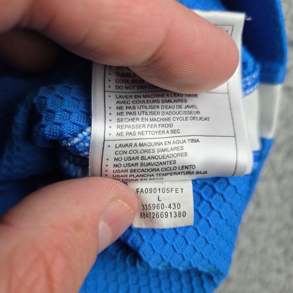 Nike Golf Pullover Men L Blue Cog Hill BMW Championship 1/4 Zip Tour Performance - Picture 6 of 13